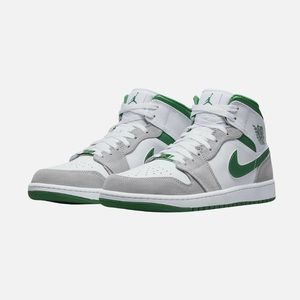 Air Jordan 1 Mid SE “Grey Pine Green”